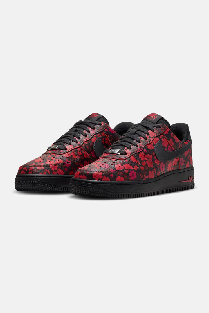 Women's Air Force 1 Low '07 'Floral - Off Noir/Cinnabar'