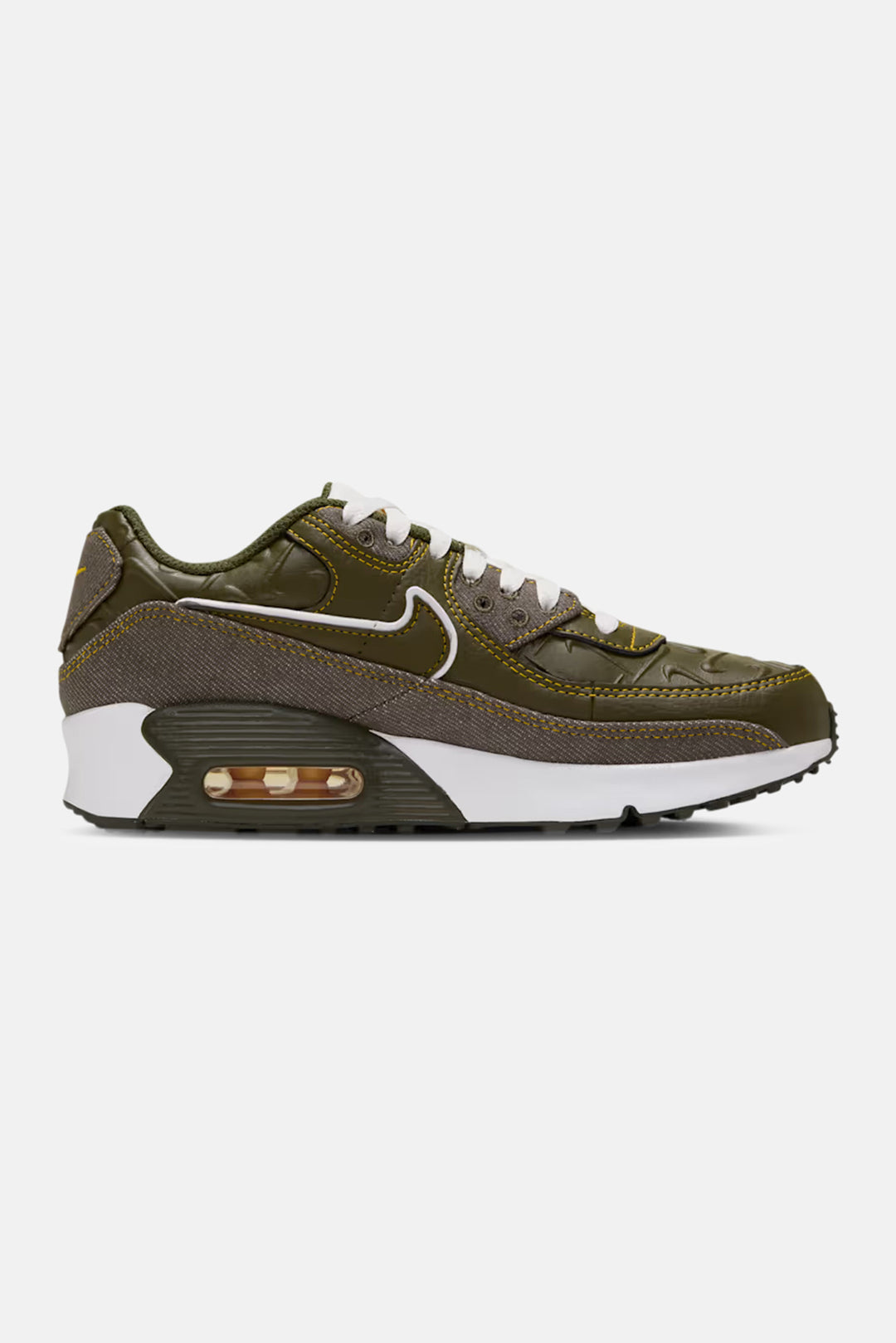 Kid's Air Max 90 'Cargo Khaki/Yellow Ochre' (GS)