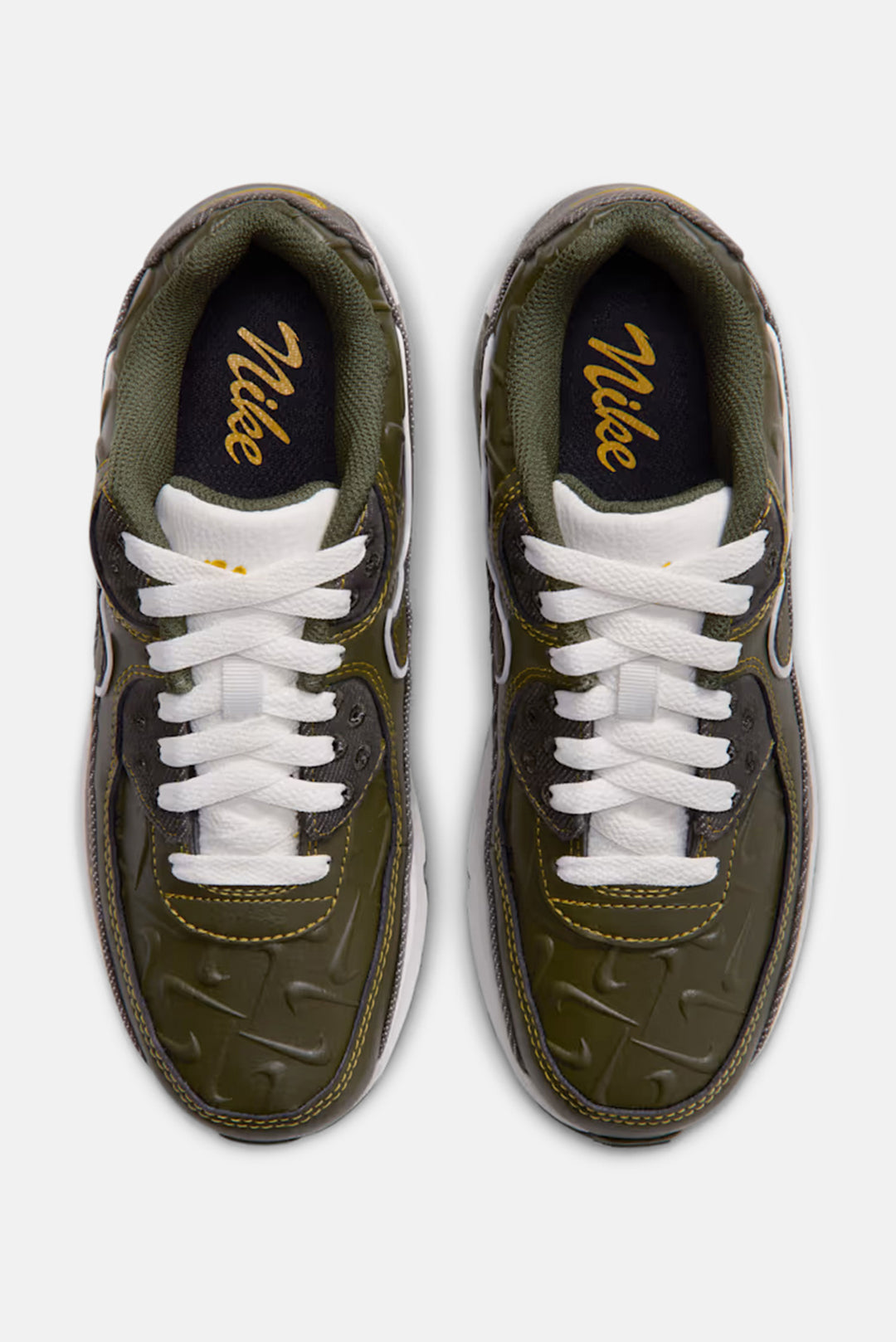Kid's Air Max 90 'Cargo Khaki/Yellow Ochre' (GS)