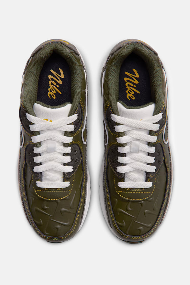 Kid's Air Max 90 'Cargo Khaki/Yellow Ochre' (GS)
