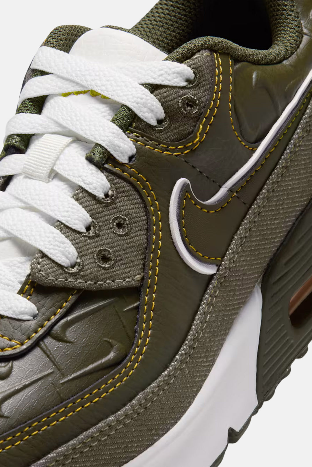 Kid's Air Max 90 'Cargo Khaki/Yellow Ochre' (GS)