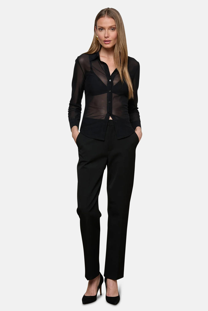 Indiana Mesh Blouse Black
