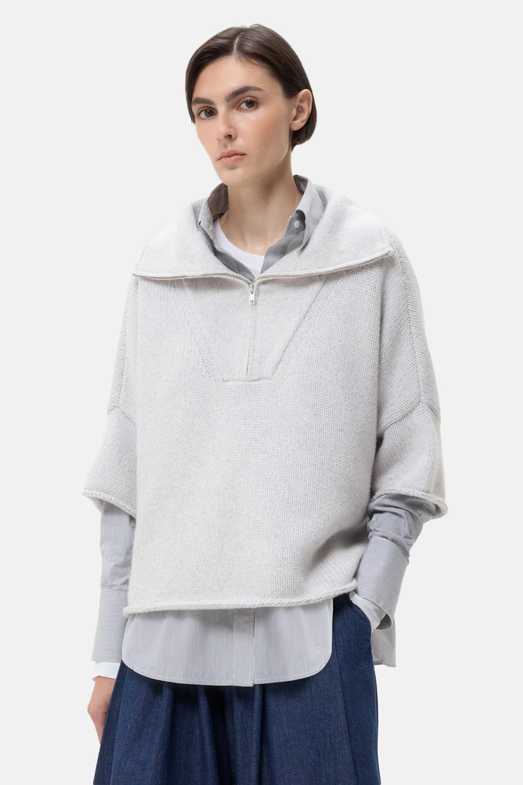 In the Morning Sweater Light Heather Grey