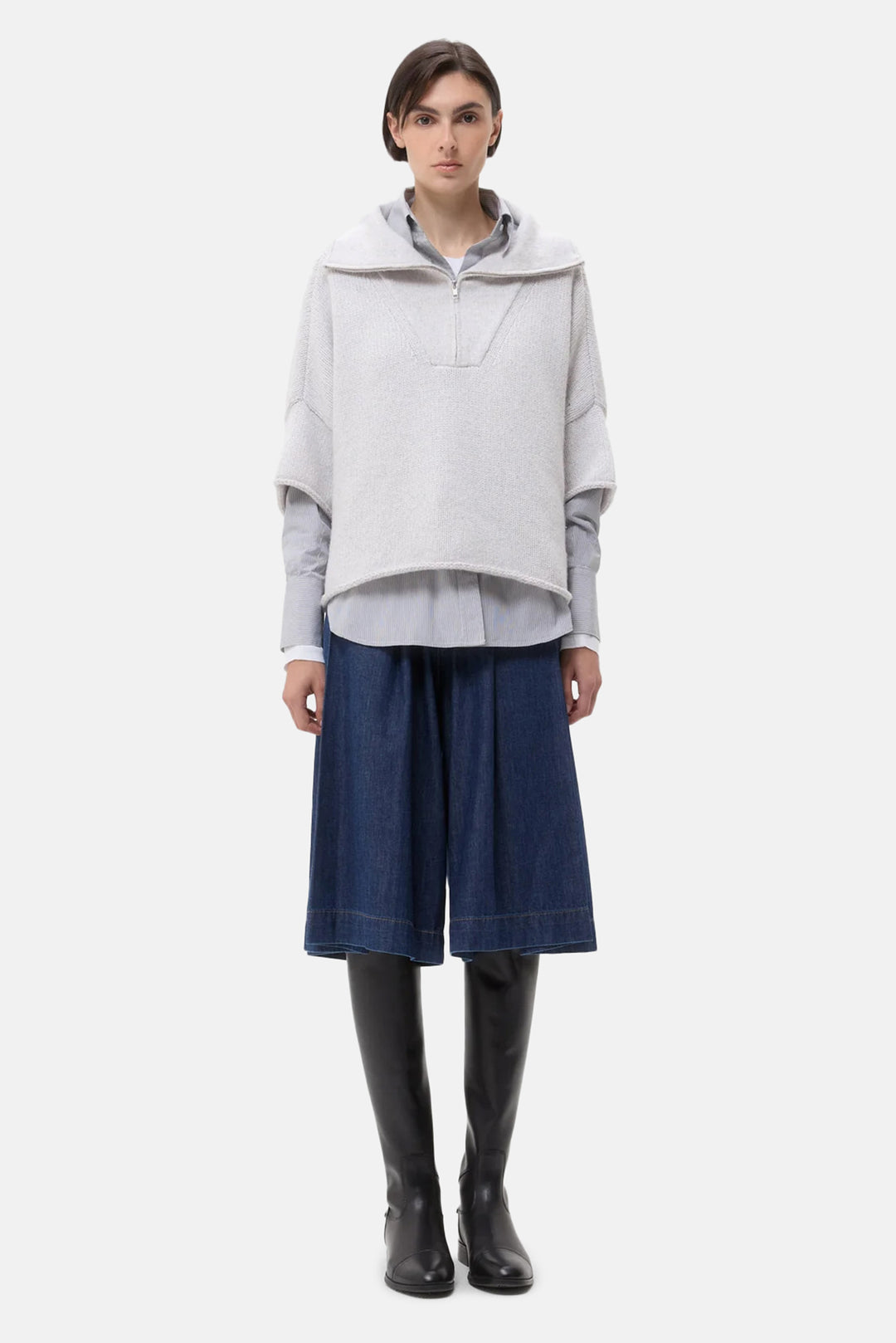 In the Morning Sweater Light Heather Grey