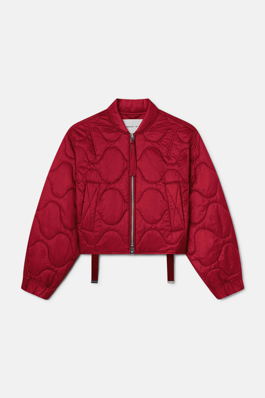 Iona Quilted Jacket In Tomato