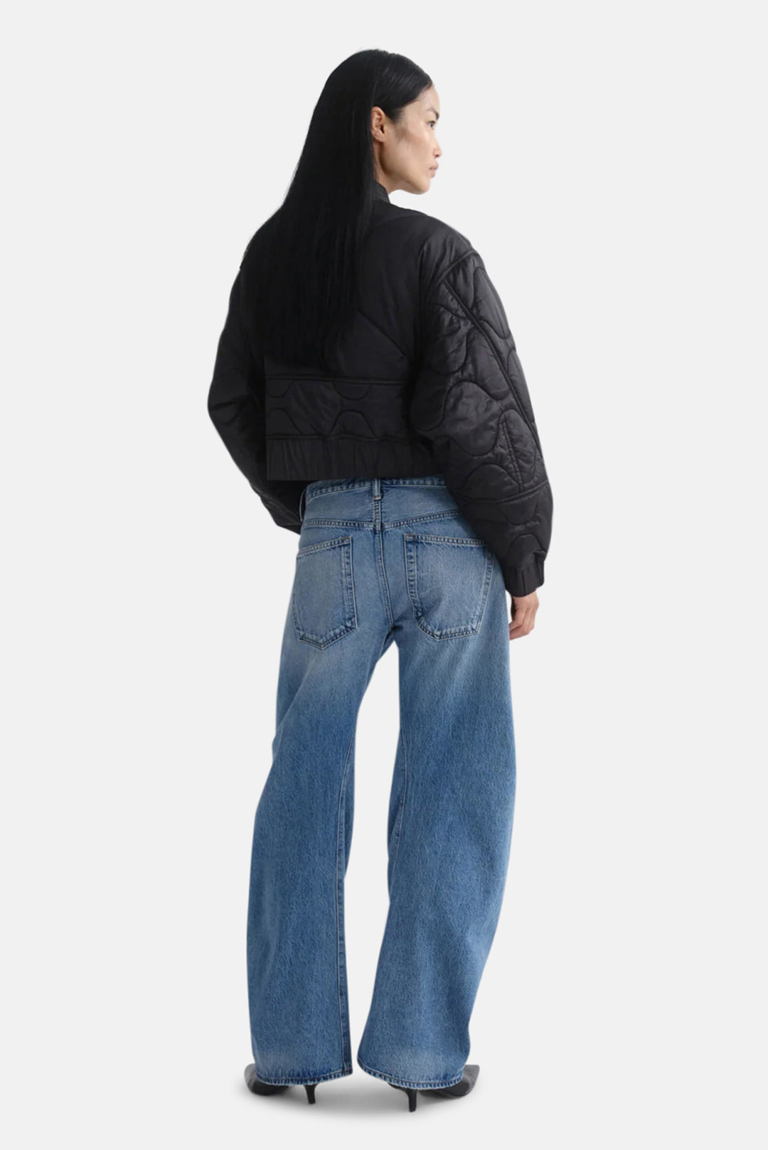 Iona Quilted Jacket in Black