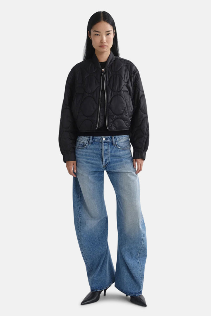Iona Quilted Jacket in Black