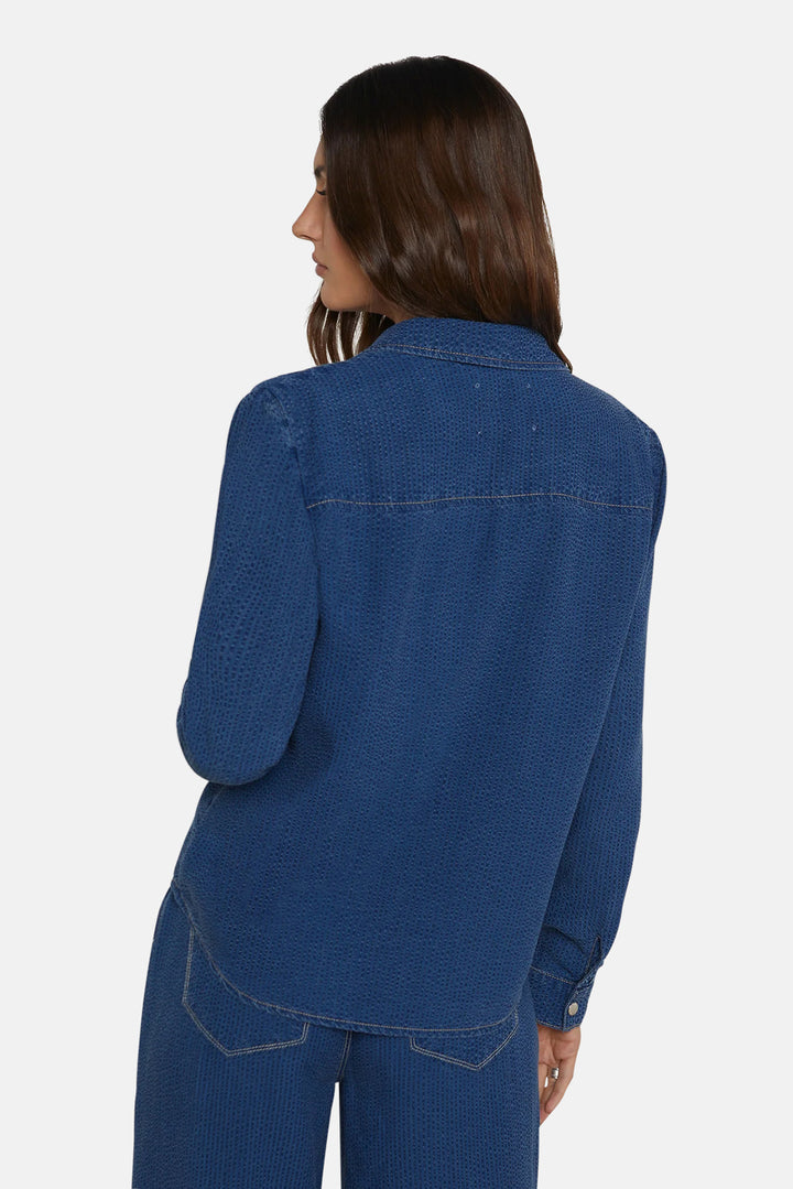 Isla Chambray Shirt Heron