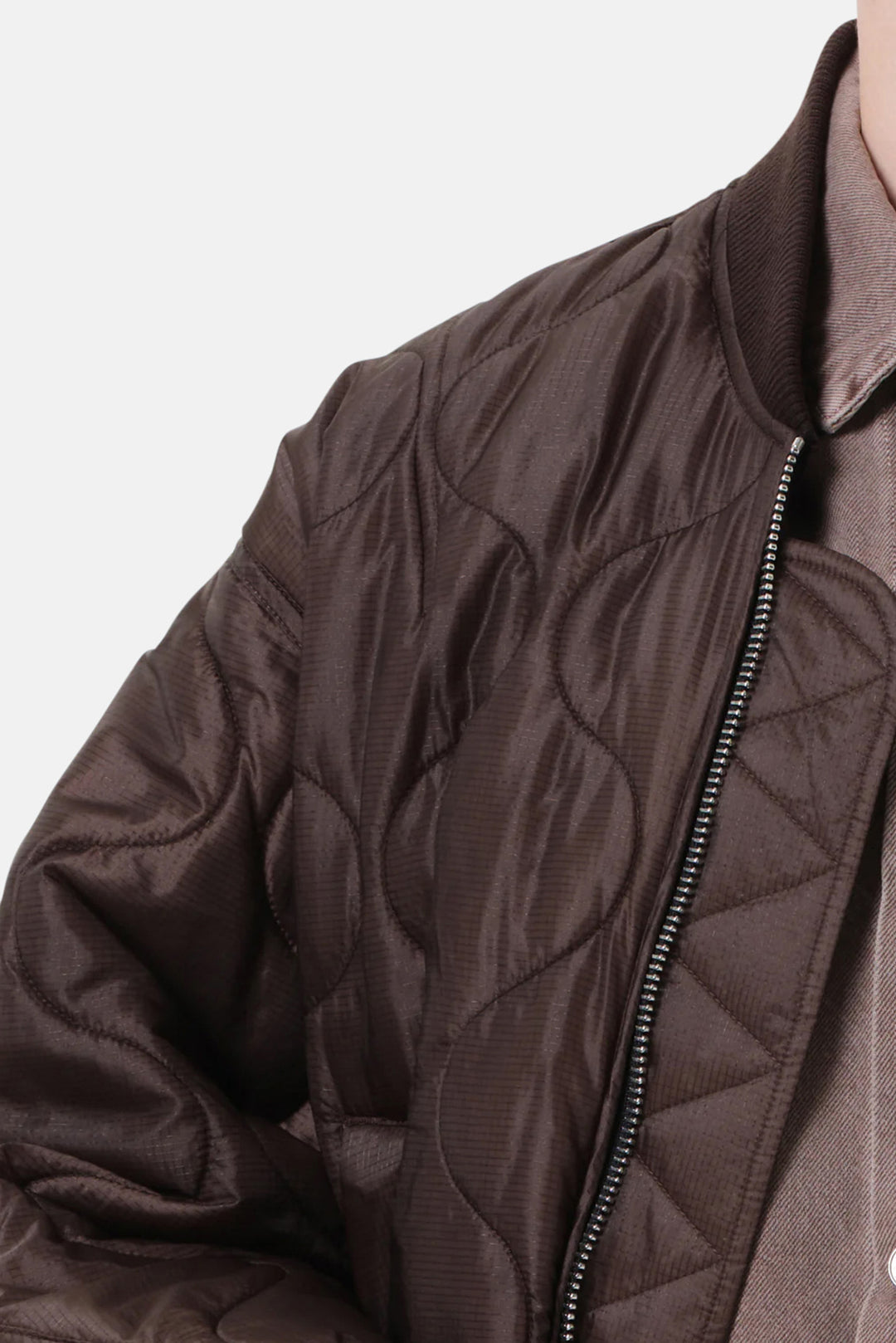 Isla Quilted Jacket In Bourbon