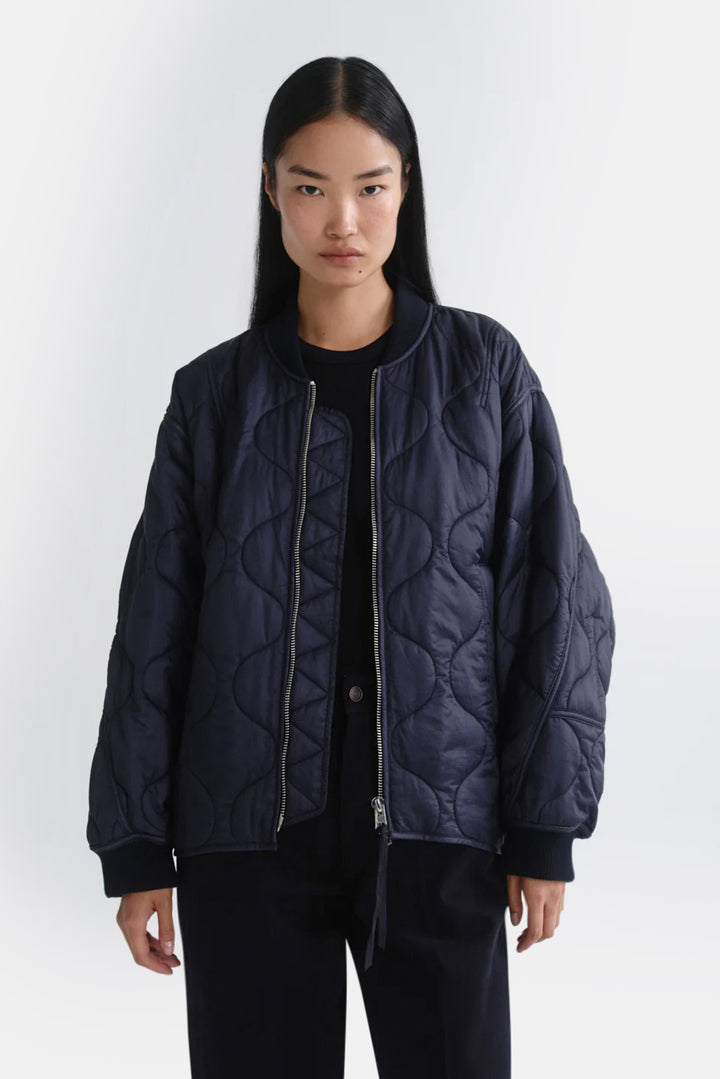 Isla Quilted Jacket in Ink