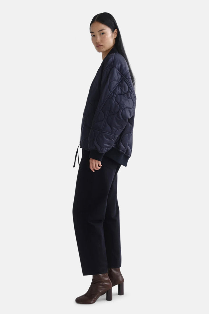 Isla Quilted Jacket in Ink