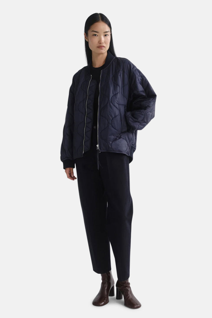 Isla Quilted Jacket in Ink