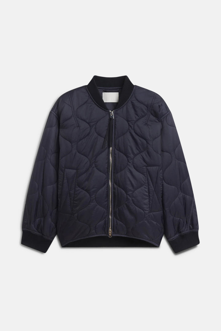 Isla Quilted Jacket in Ink
