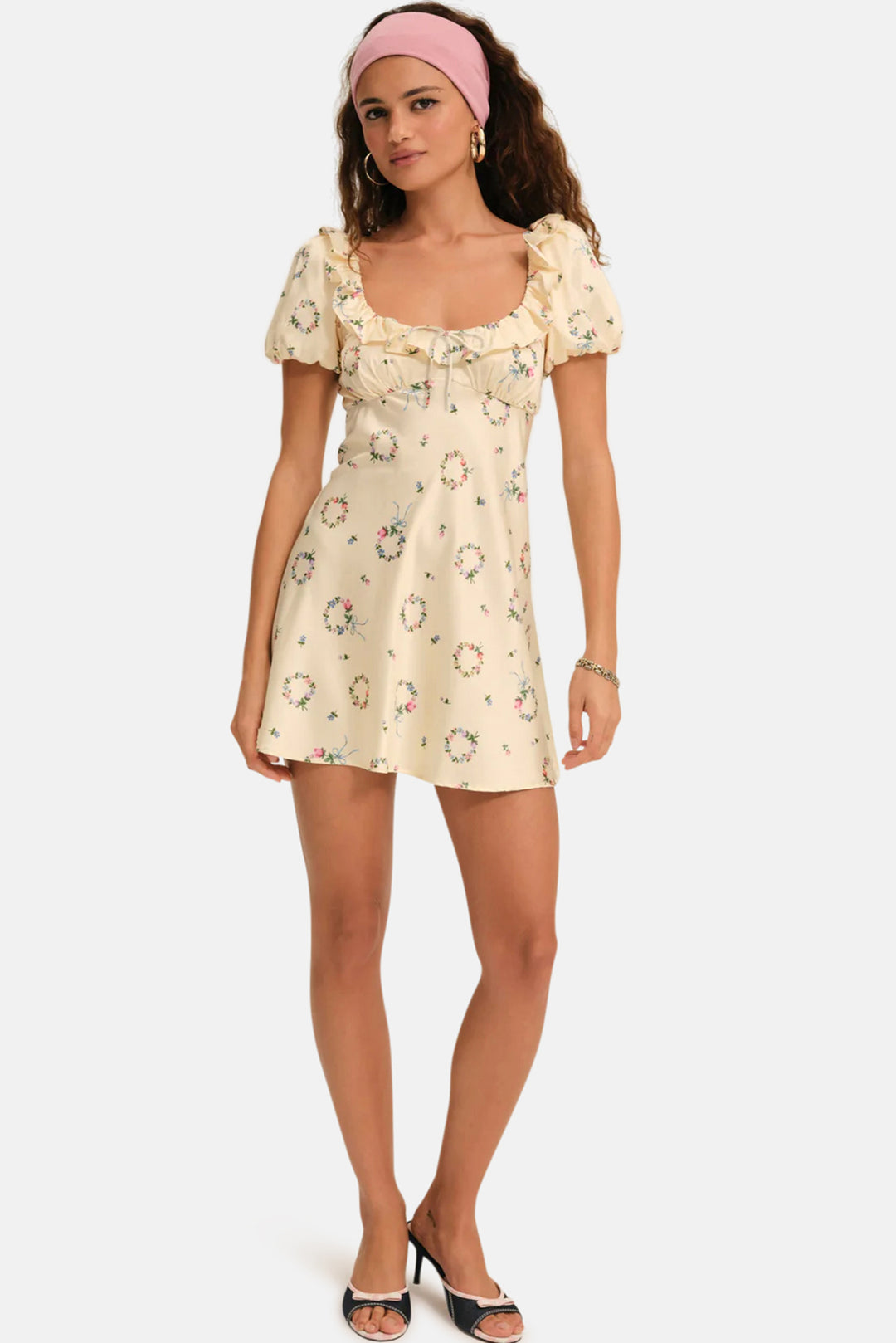 Jaida Mini Dress Yellow