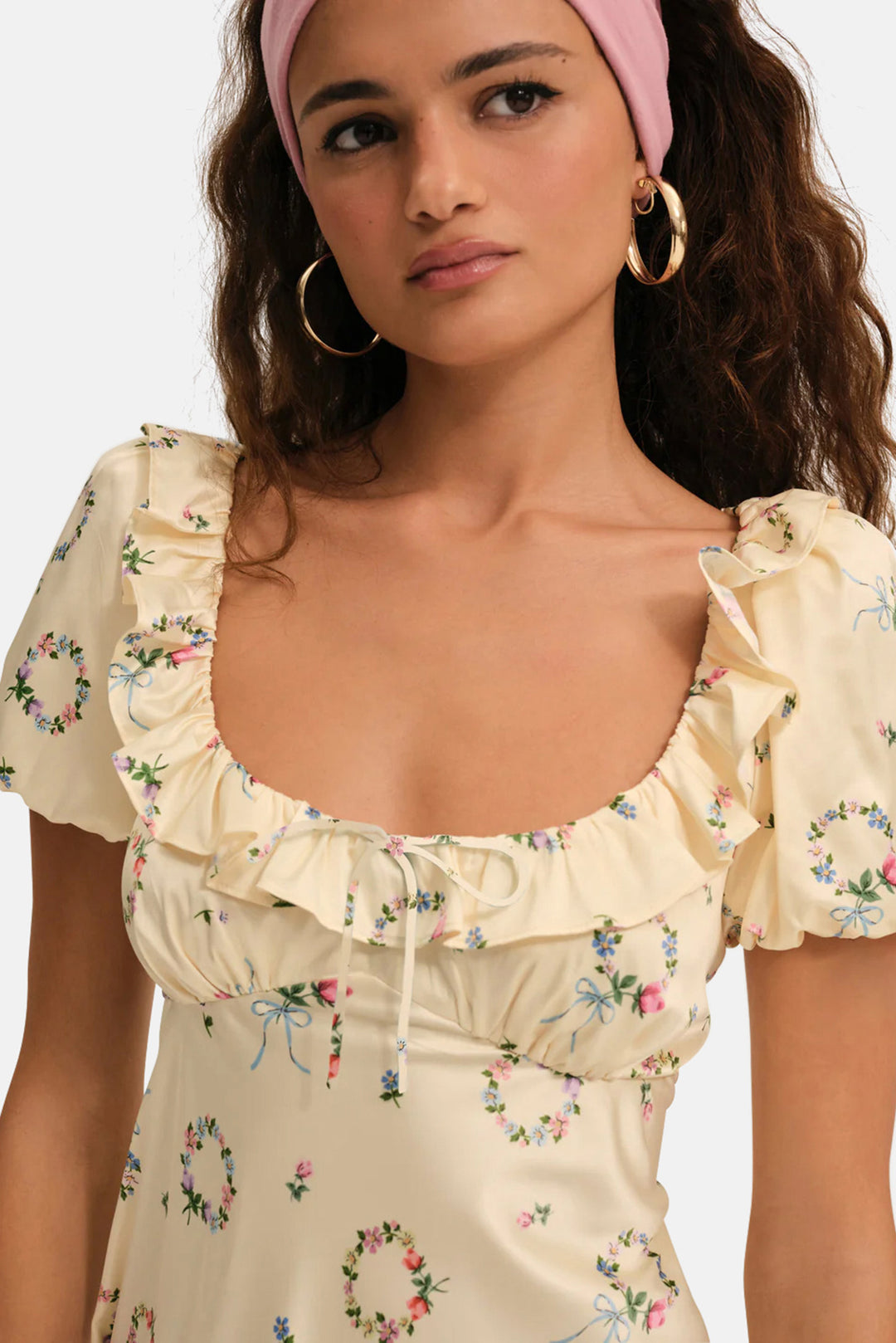 Jaida Mini Dress Yellow