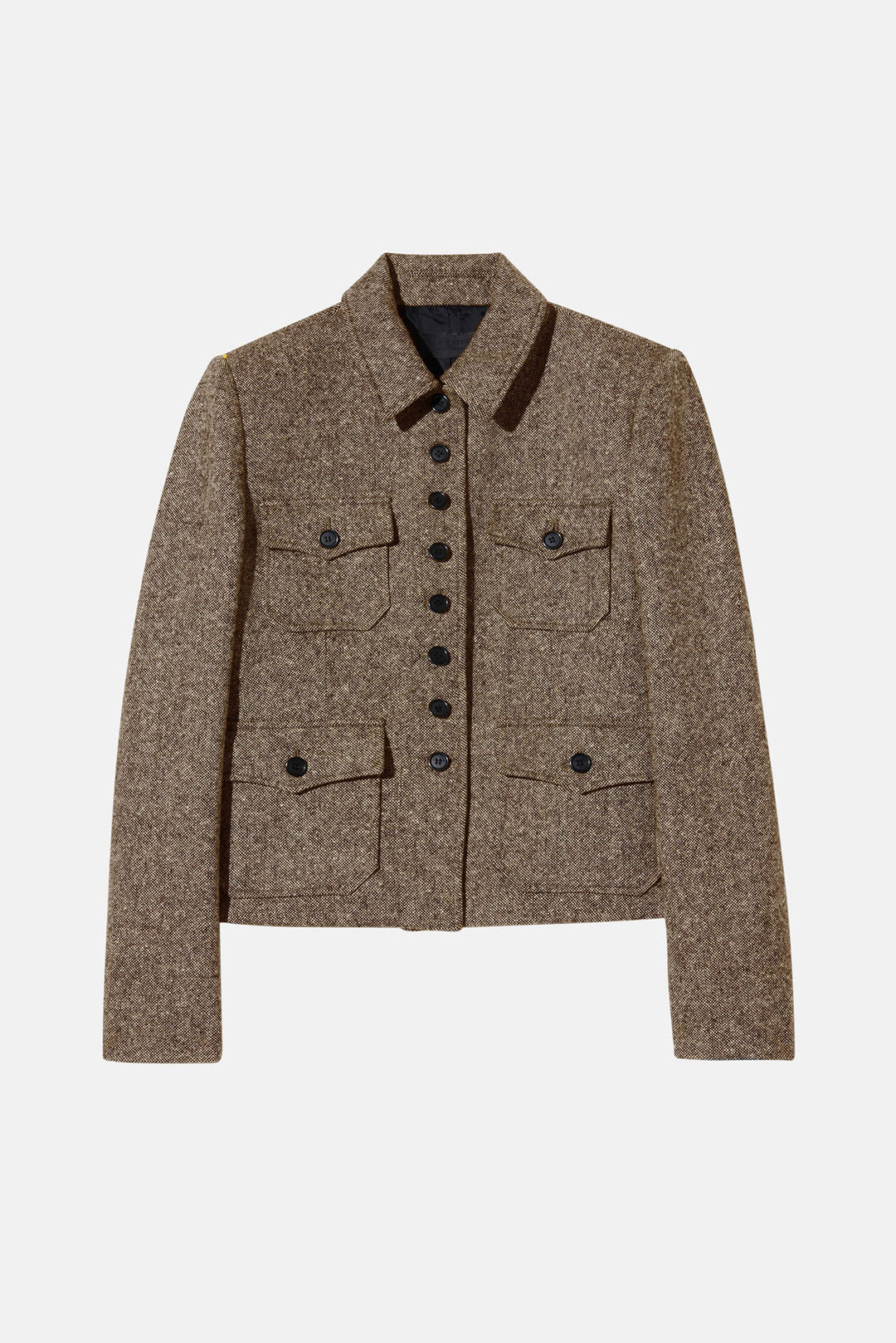 Jamison Jacket Espresso Donegal