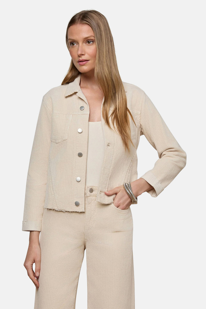 Janelle Denim Jacket French Vanilla