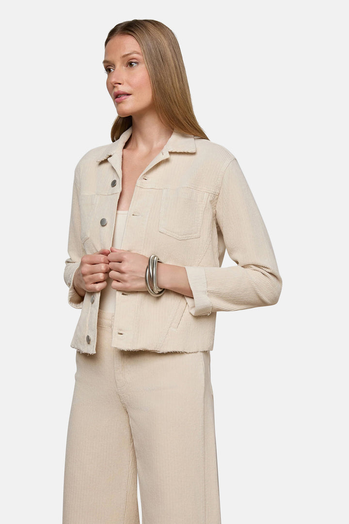 Janelle Denim Jacket French Vanilla