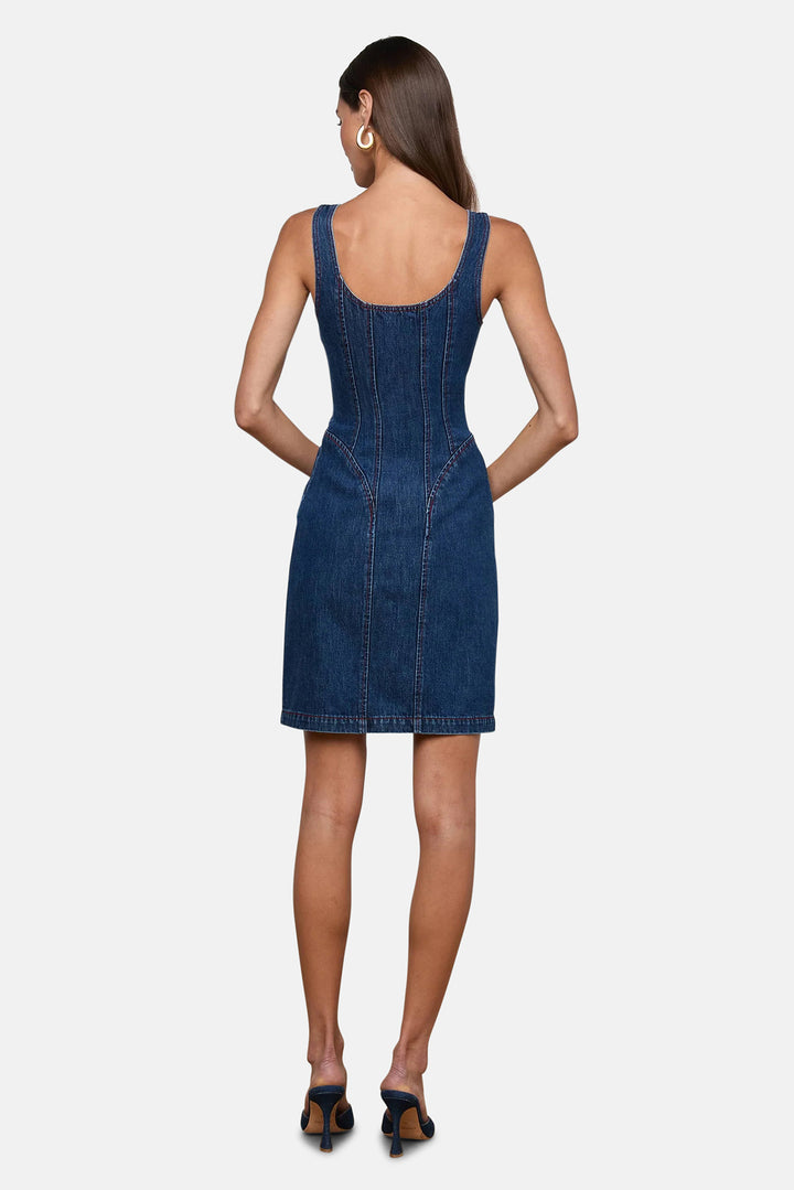 Jaxyn Denim Dress Rampart