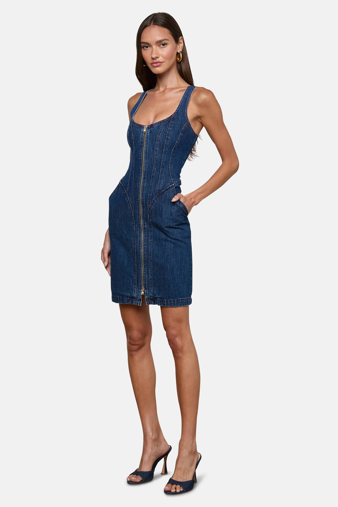 Jaxyn Denim Dress Rampart