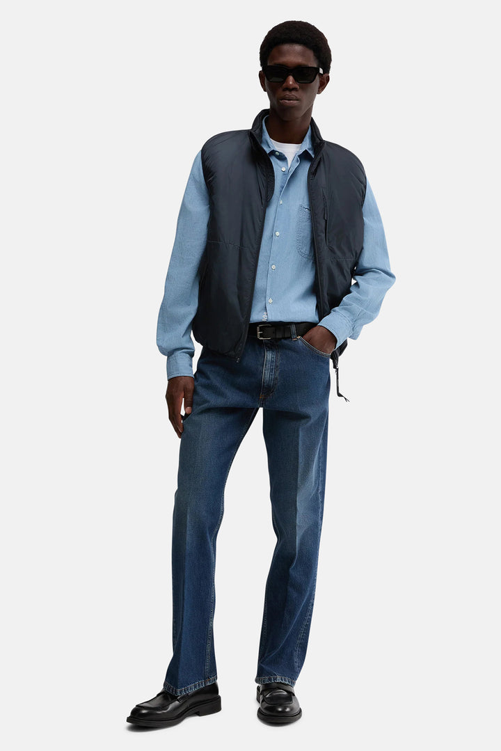 Jil Gilet Nylon Vest Navy