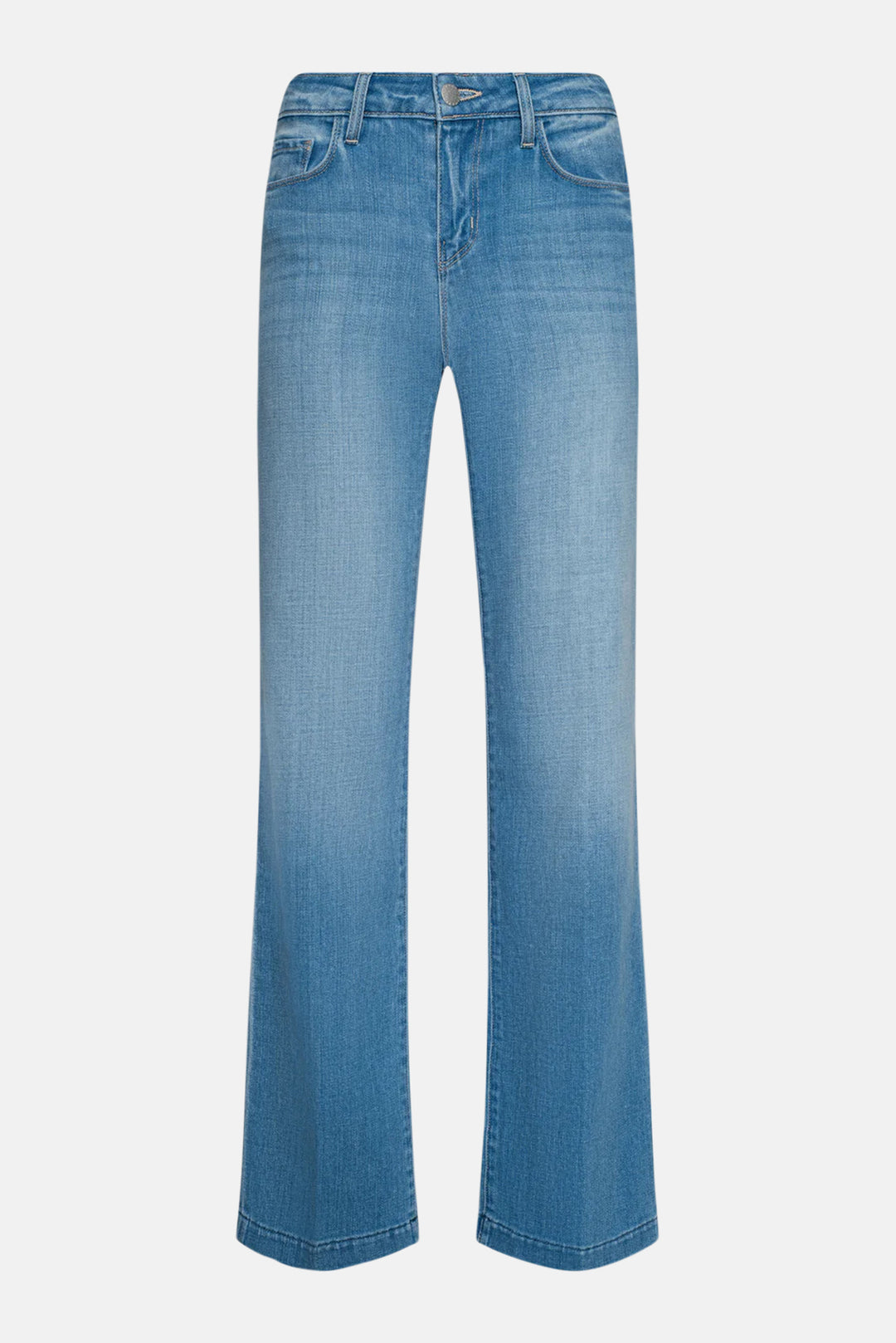 Joanne Low-Rise Wide-Leg Jean Pacific
