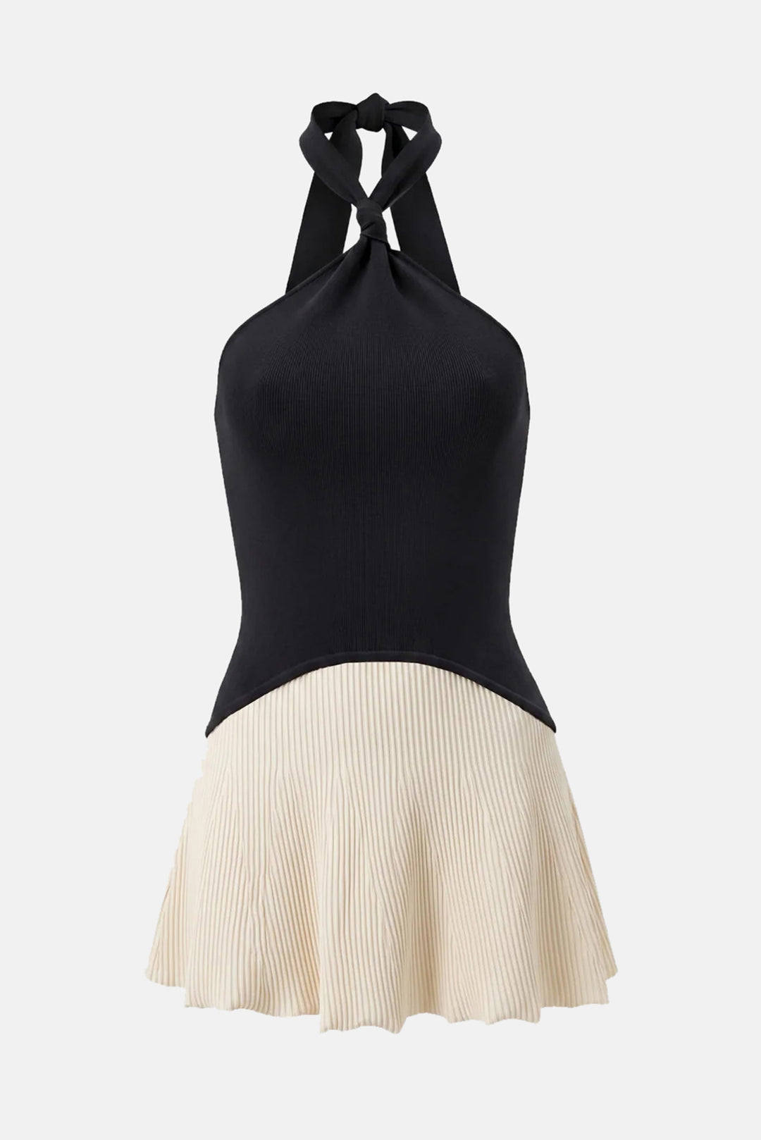 Jordan Mini Dress Noir / Brule