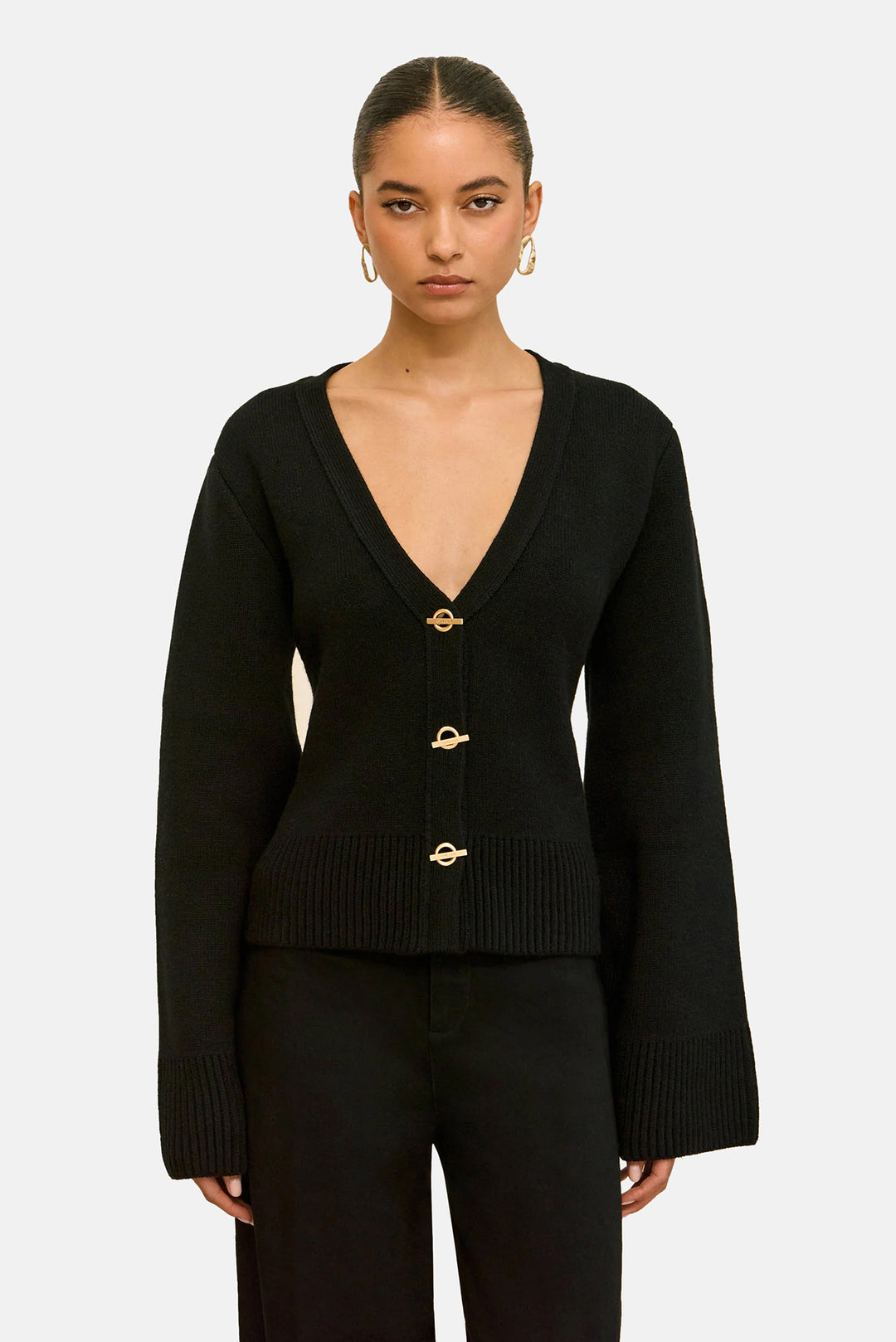 Jos Cardigan Black