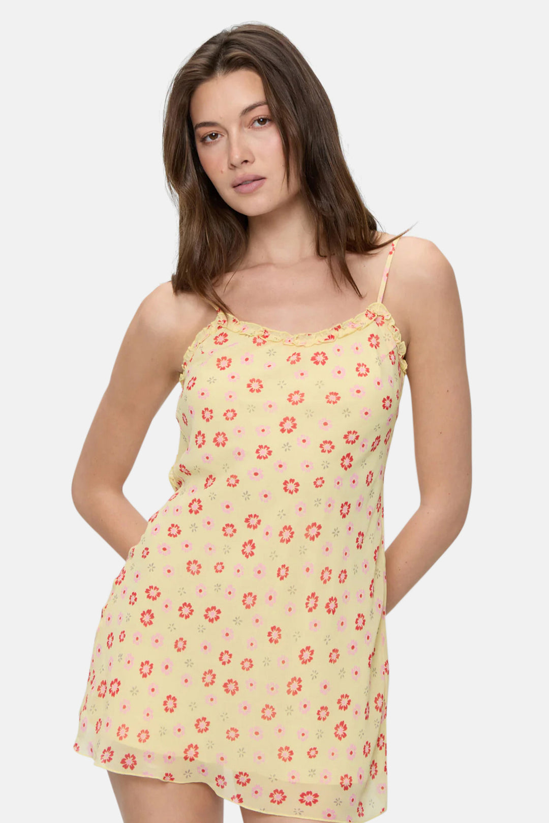 Josie Floral Mini Dress Sparklers
