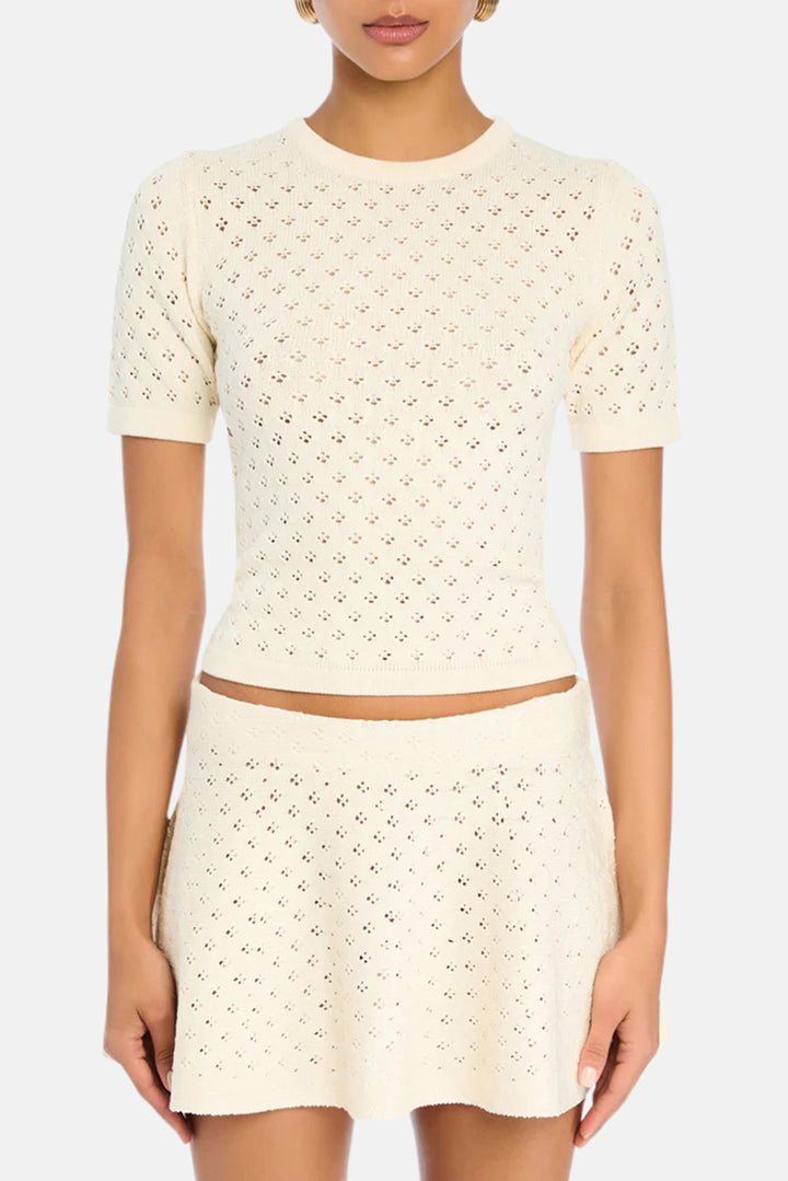 Josie Top Eggshell