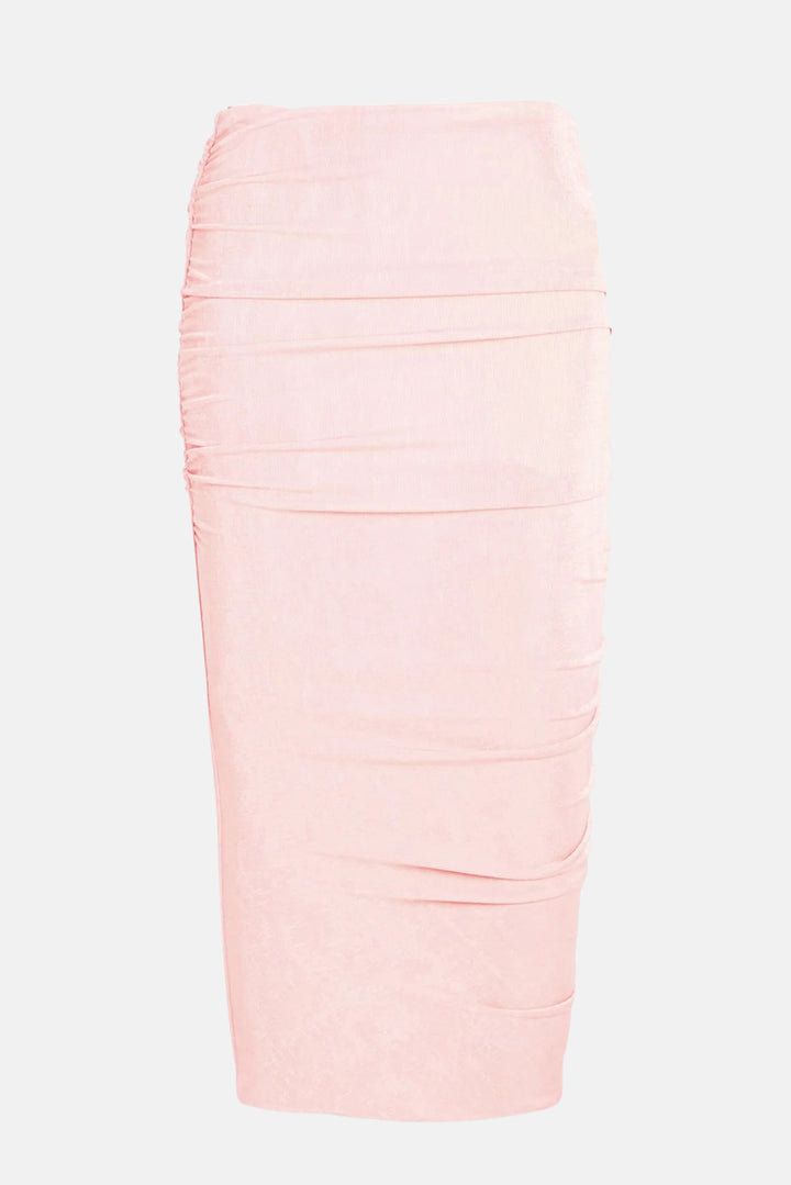 Julia Midi Skirt Powder Pink