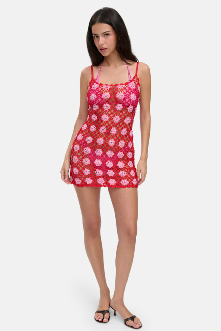 Julie Crochet Coverup Crochet Rose