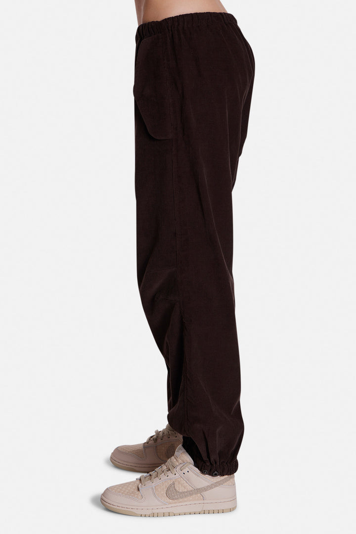 Justine Corduroy Pant Dark Brown