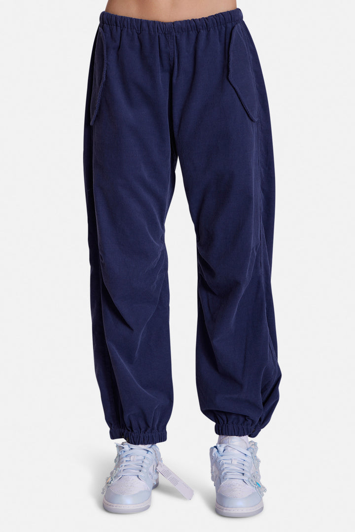 Justine Corduroy Pant Steel Blue