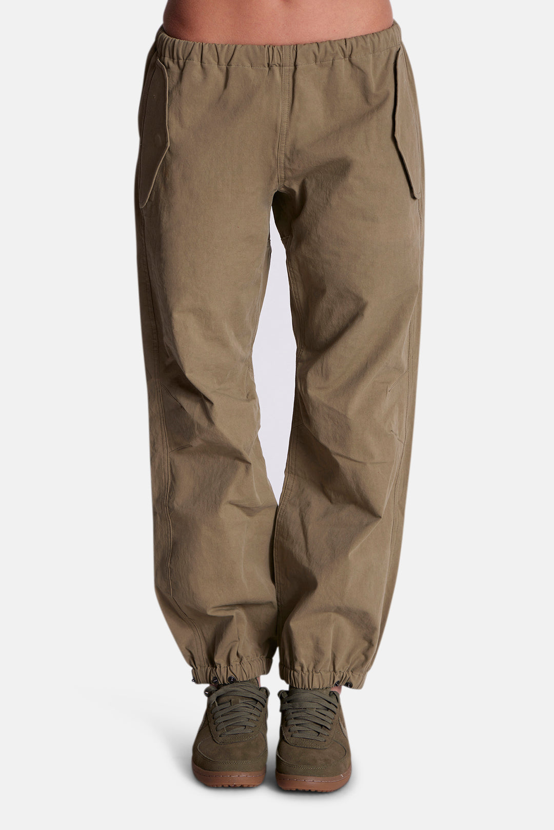 Justine Cotton Parachute Pant Army