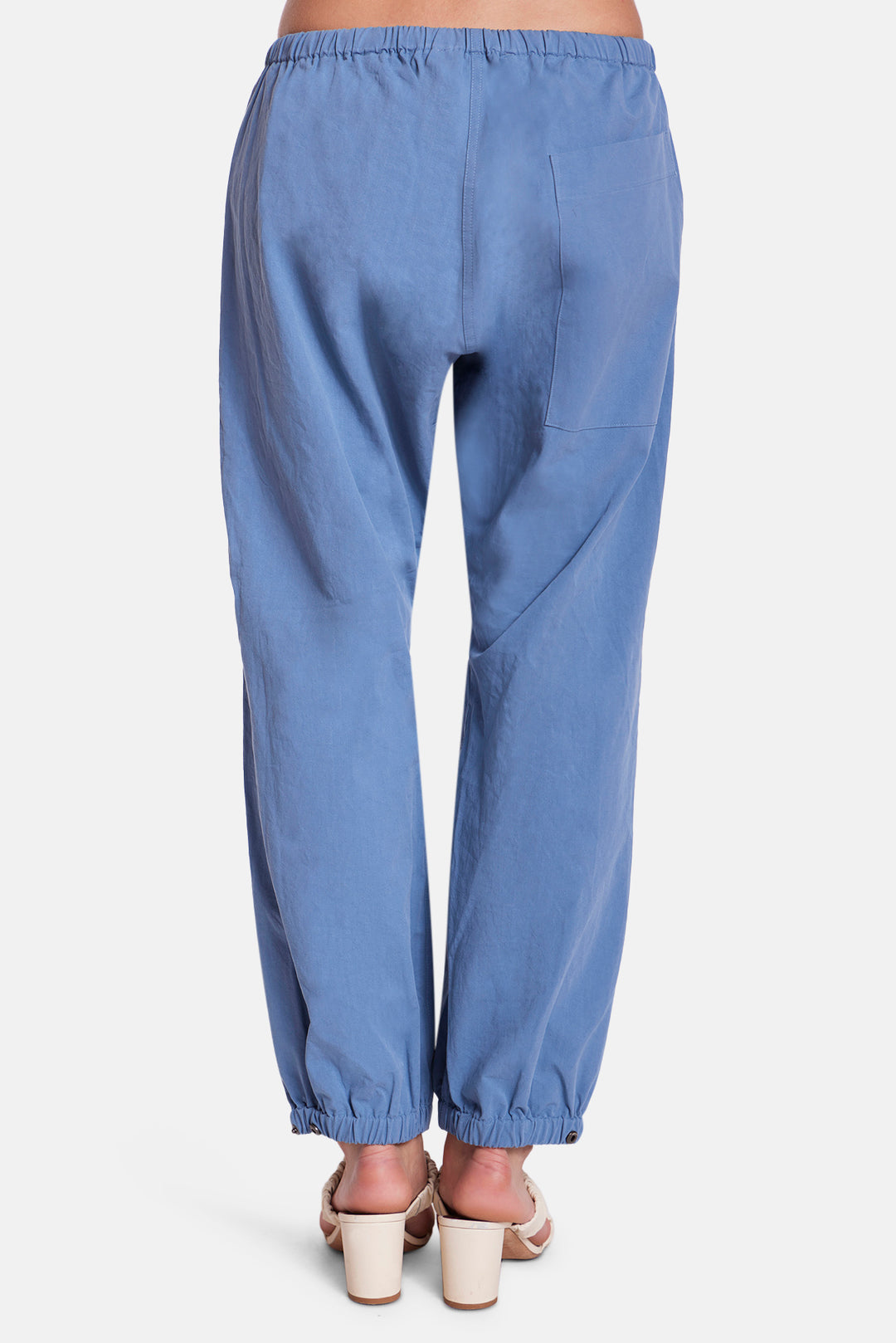 Justine Parachute Pant Studded Blue