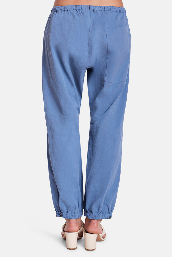 Justine Parachute Pant Studded Blue