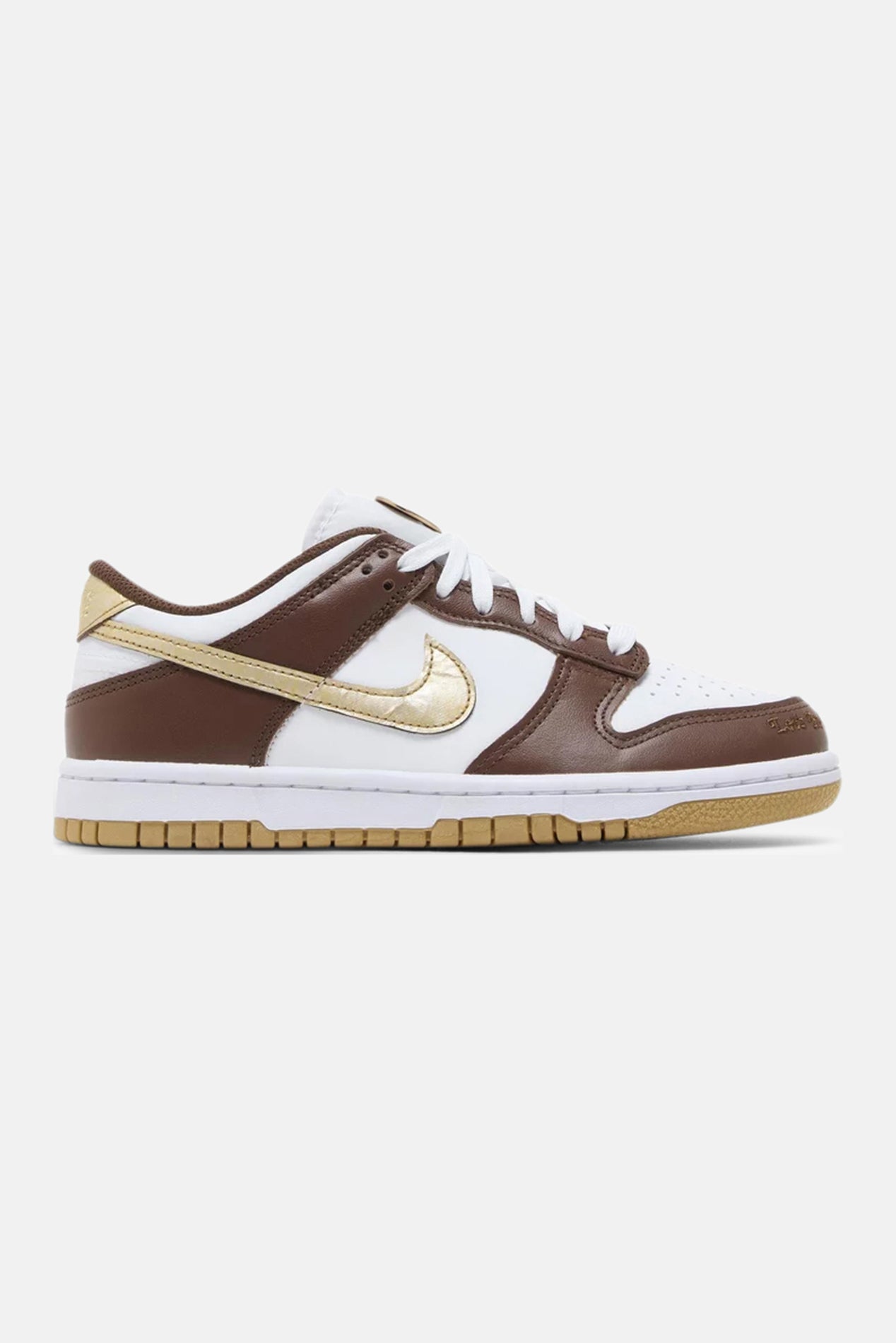 KIDS Nike Dunk Low GS 'Cacao Wow Metallic Gold' – blueandcream