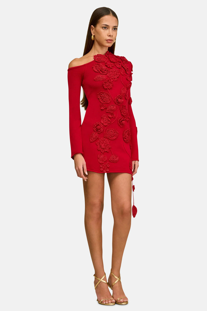 Kaela Knit Dress Merlot