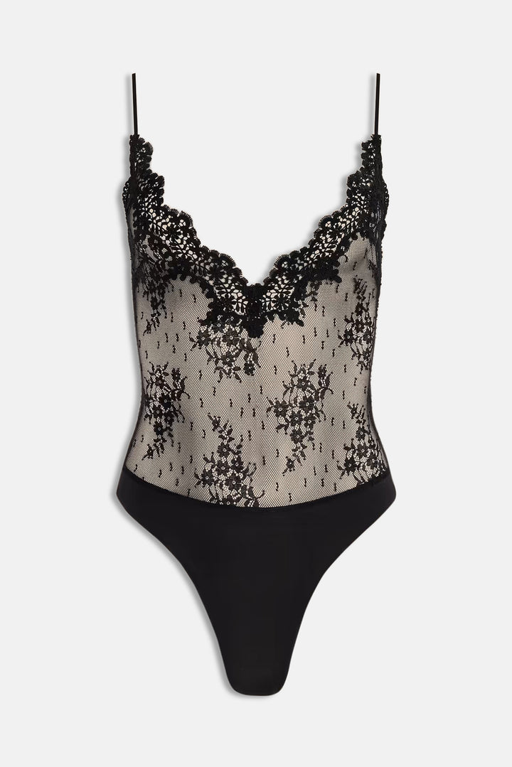 Kaelith Lace Bodysuit Black