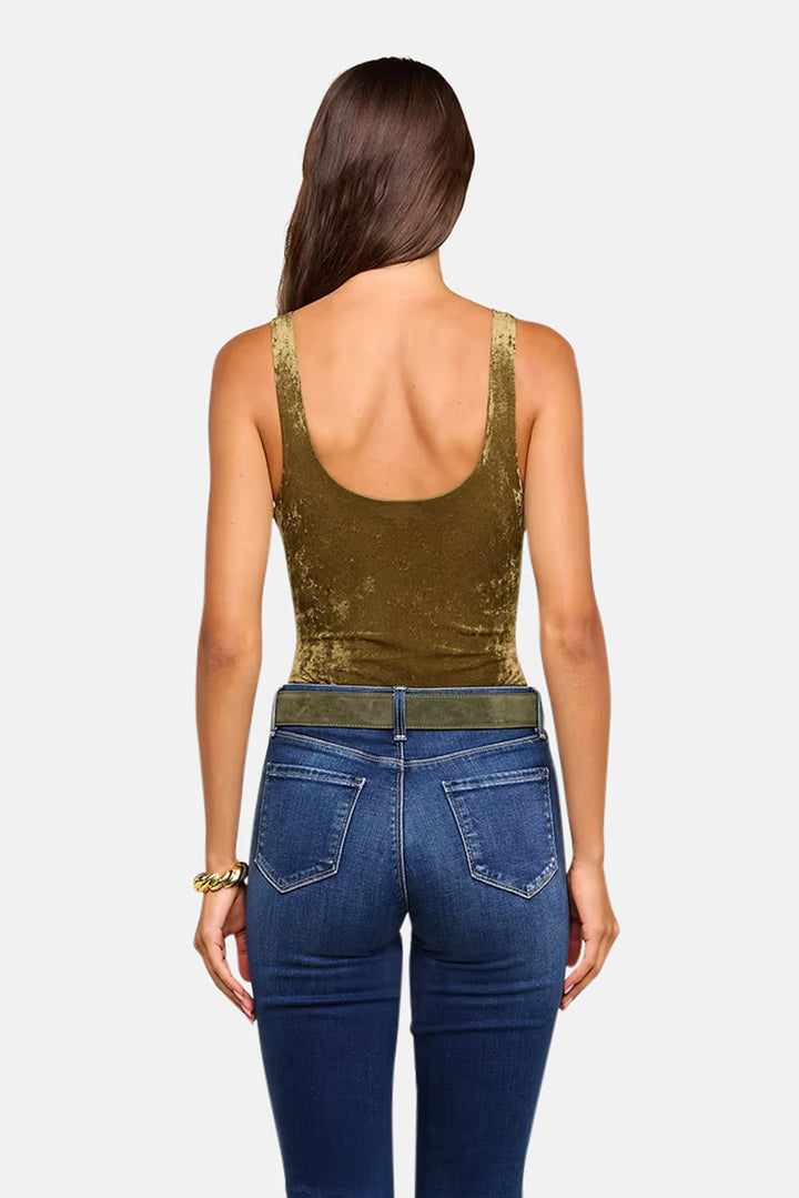 Kalea Velvet Bodysuit Kalamata