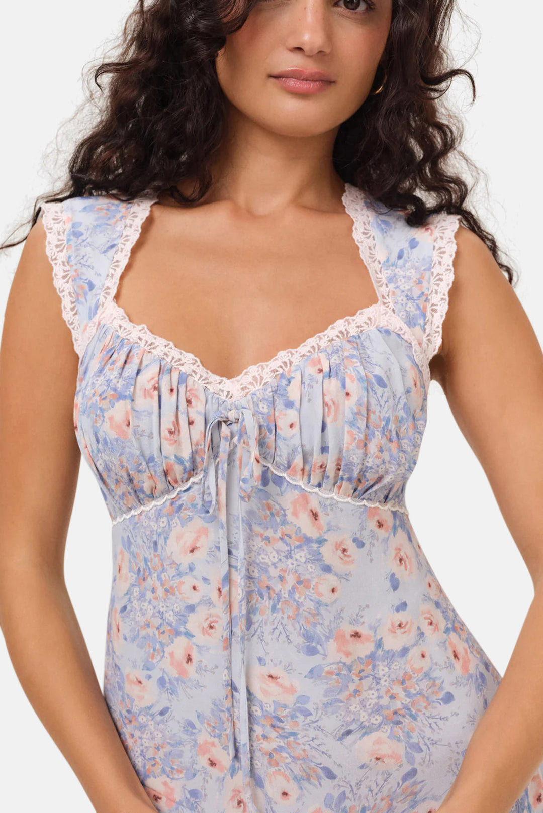 Kaleidoscope Mini Dress Blue