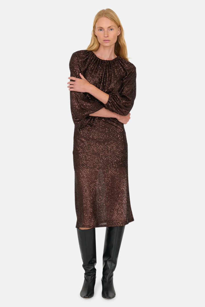Karolina Skirt Chocolate Sparkle