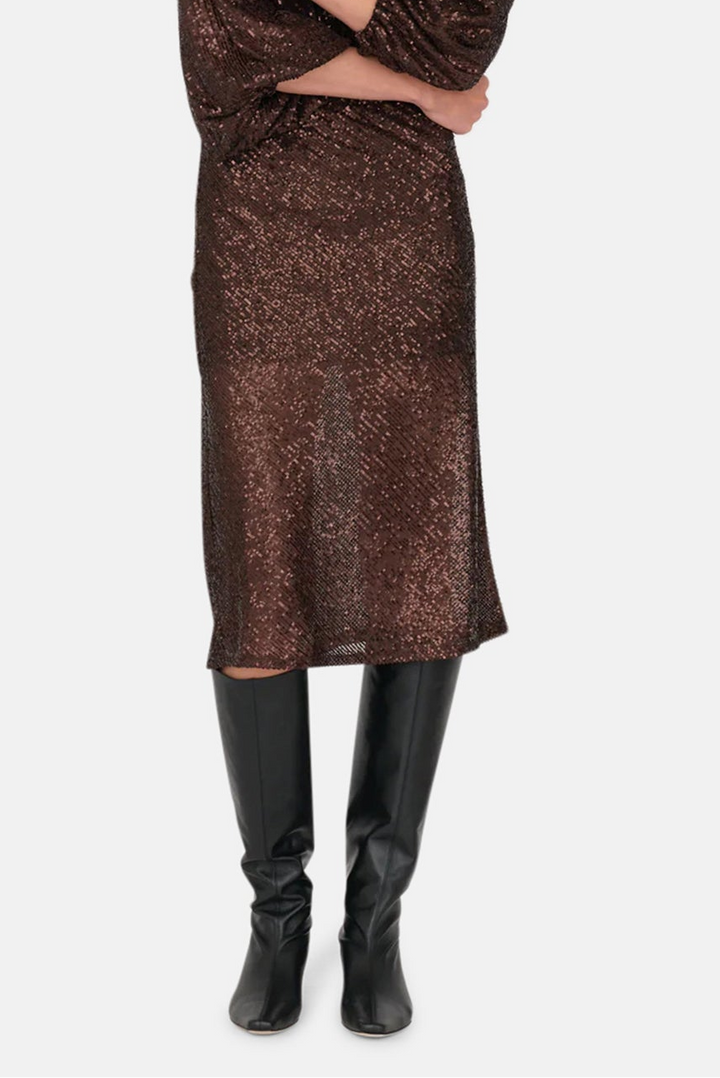 Karolina Skirt Chocolate Sparkle