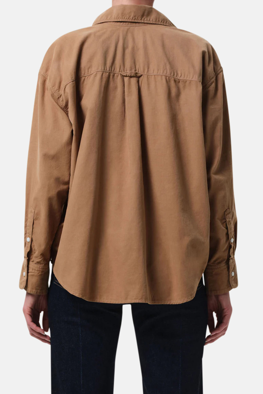 Kayla Shirt Corduroy In Champagne