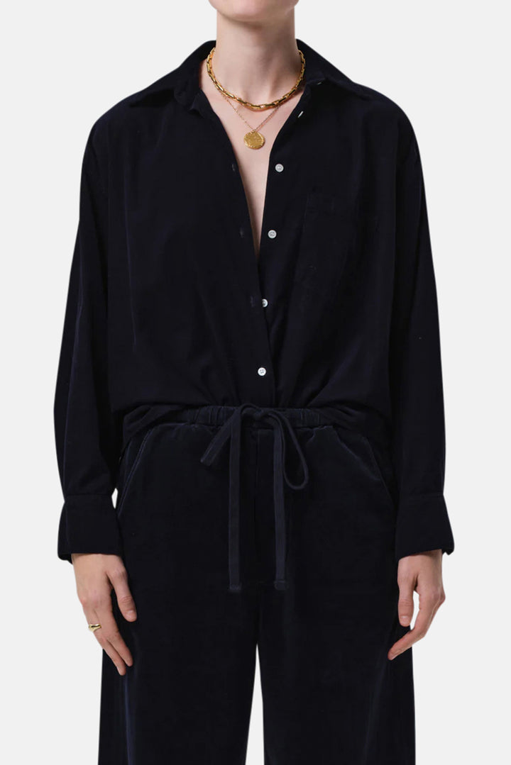 Kayla Shirt Corduroy In Navy