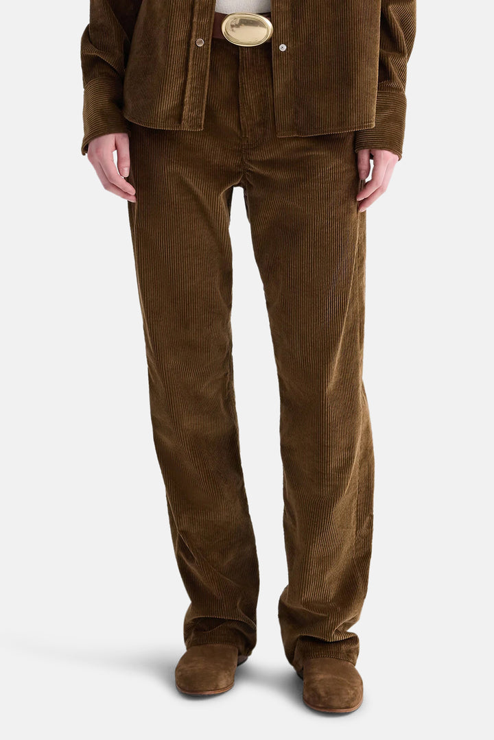 Kent St Corduroy Pant in Pinecone