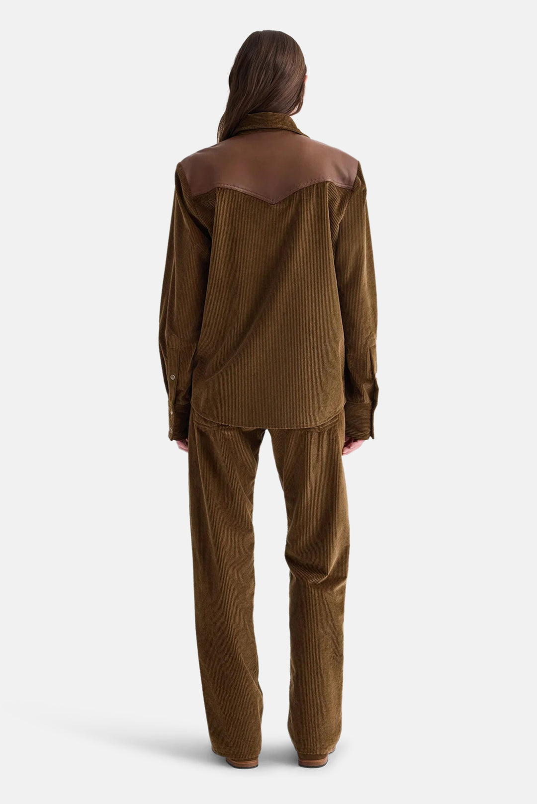 Kent St Corduroy Pant in Pinecone
