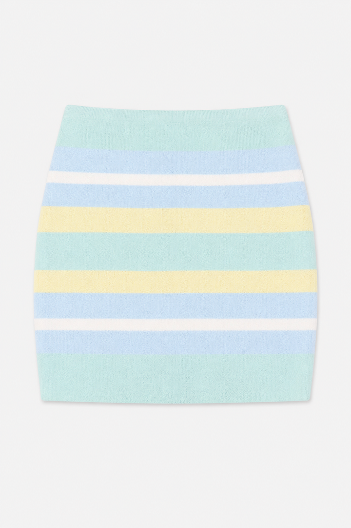 Kian Knit Skort Pastel Stripe