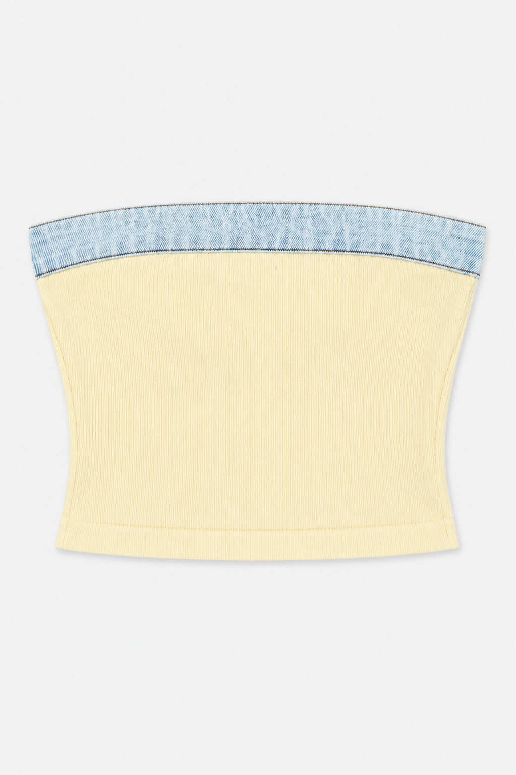Kiki Knit Top Butter/Coastline